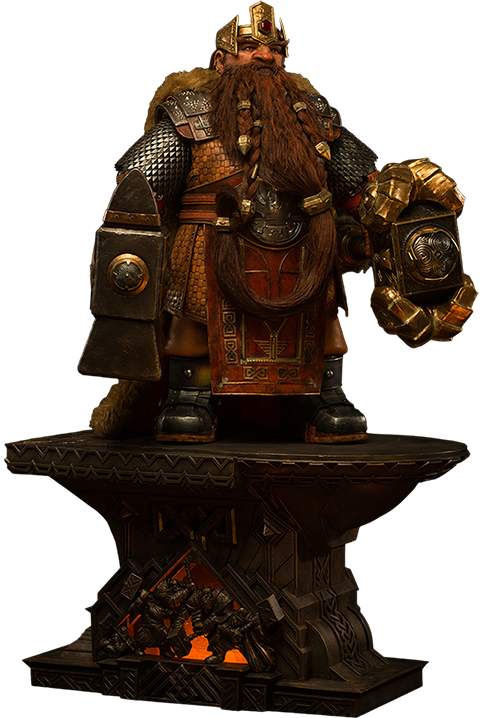 Warcraft Magni Bronzebeard Statues  (Prototype Shown) View 23