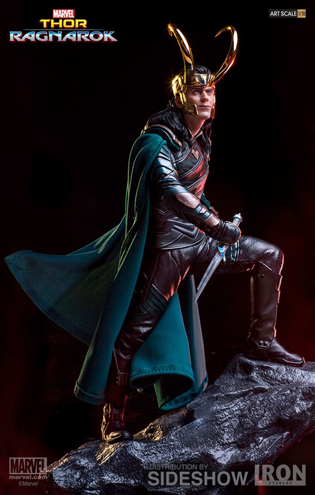 Loki (ロキ) SIDESHOW フィギュア Marvel Loki Statue by Iron Studios | Sideshow Collectibles