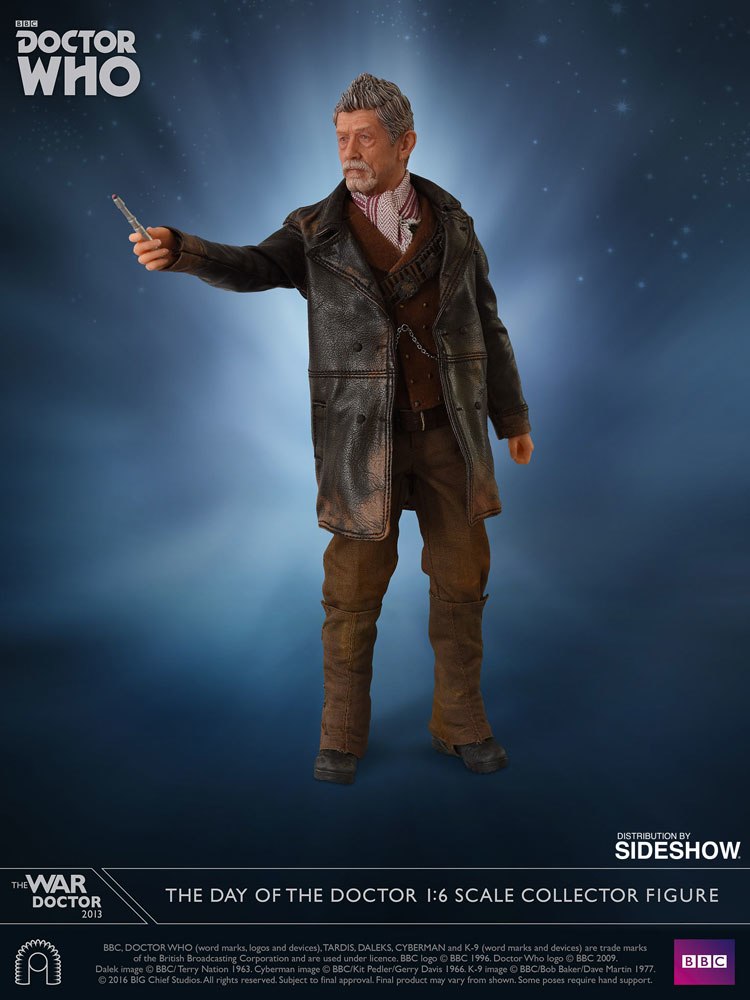 Doctor Who War Doctor Sixth Scale Figure  (Prototype Shown) View 6