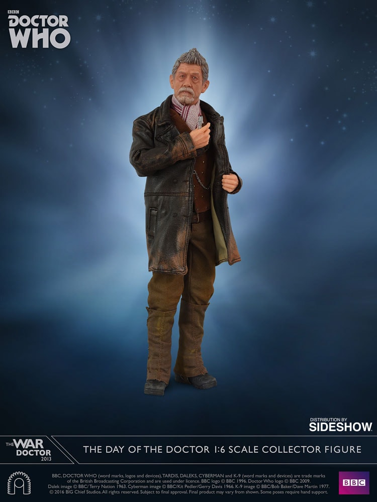 Doctor Who War Doctor Sixth Scale Figure  (Prototype Shown) View 8