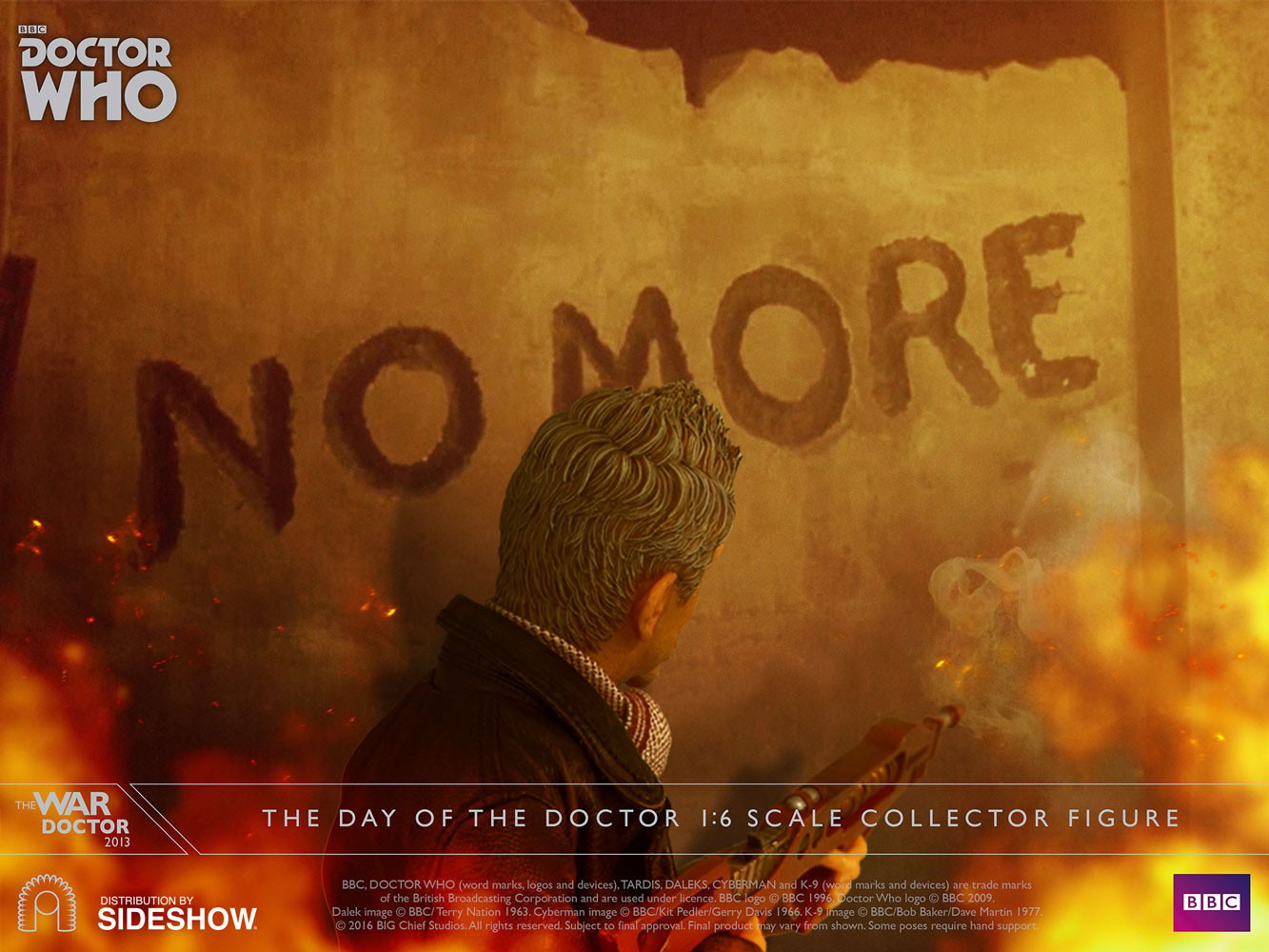 Doctor Who War Doctor Sixth Scale Figure  (Prototype Shown) View 13