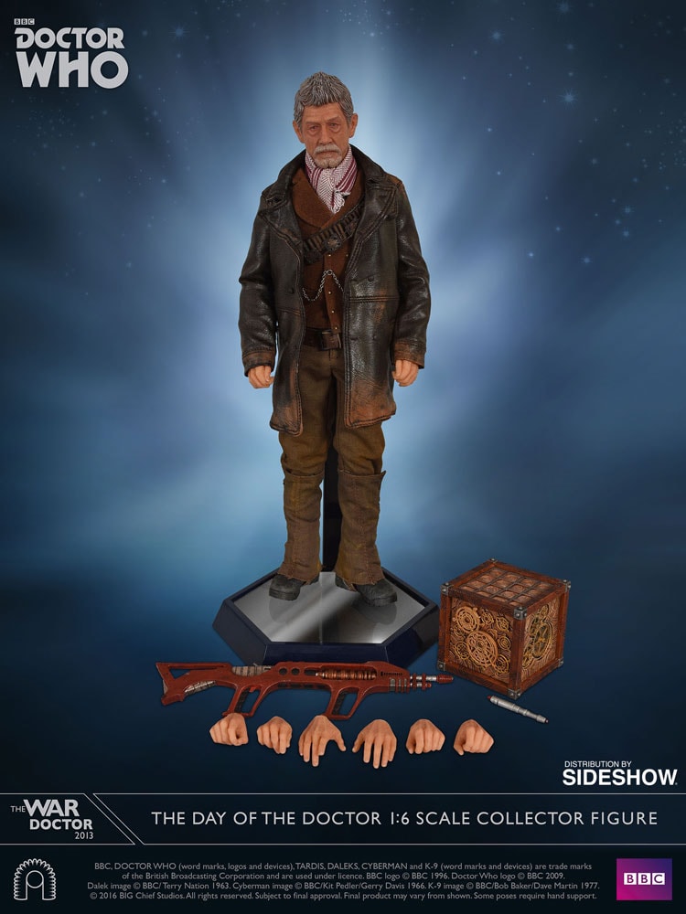 Doctor Who War Doctor Sixth Scale Figure  (Prototype Shown) View 17