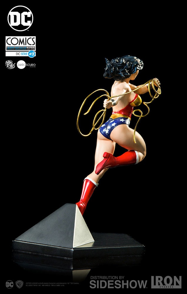 Figurine Wonder Woman Par Chrissie Zullon – DC Artists Alley – NEUVE