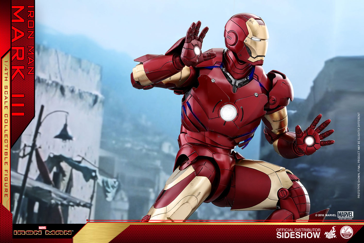 Marvel Iron Man Mark III Quarter Scale Figure  Collector Edition (Prototype Shown) View 8
