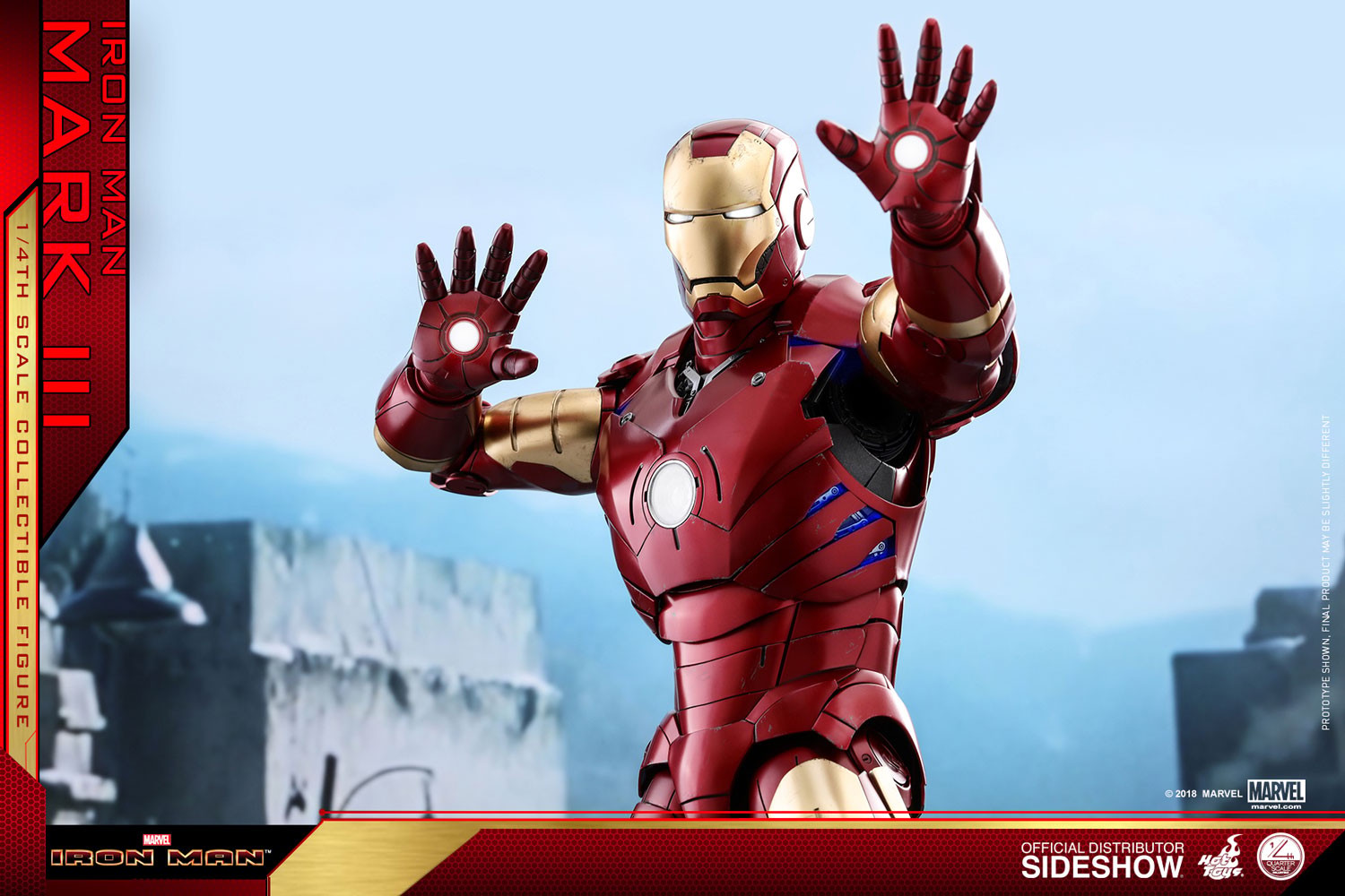 Marvel Iron Man Mark III Quarter Scale Figure  Collector Edition (Prototype Shown) View 9