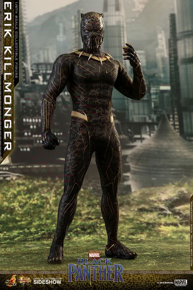 Black panther discount killmonger action figure
