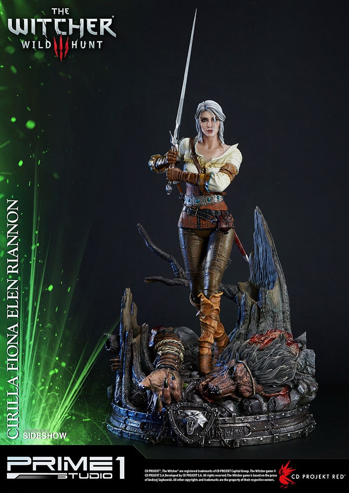The Witcher 3: Wild Hunt Ciri of Cintra Statues  Collector Edition (Prototype Shown) View 6