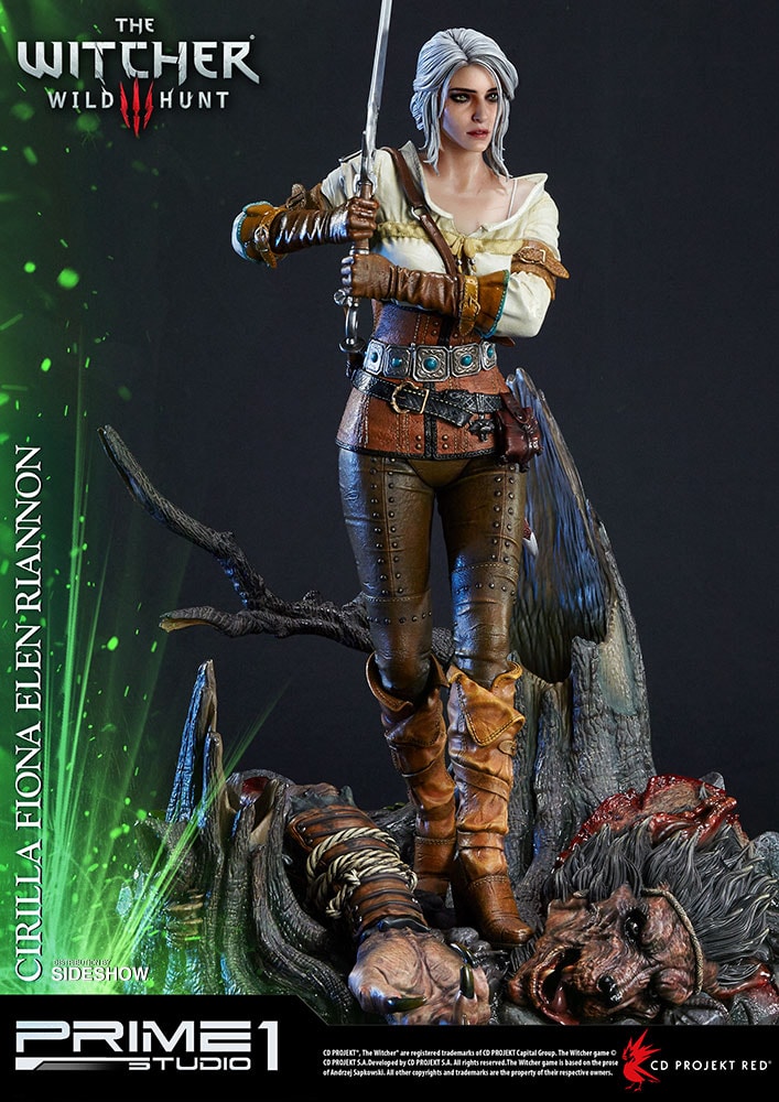 The Witcher 3: Wild Hunt Ciri of Cintra Statues  Collector Edition (Prototype Shown) View 7