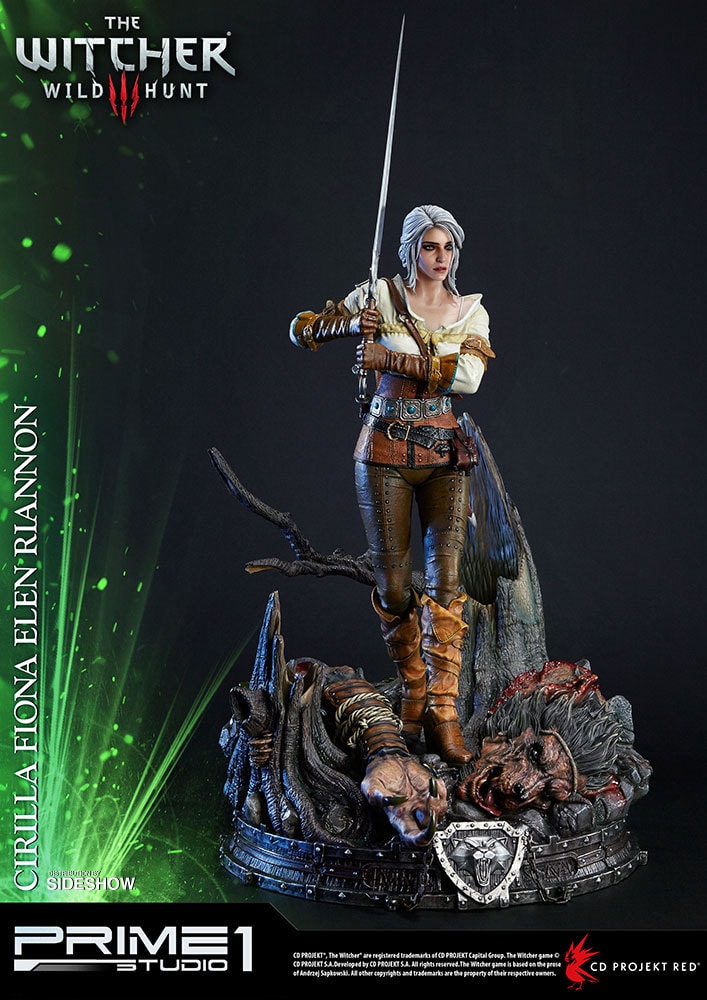 The Witcher 3: Wild Hunt Ciri of Cintra Statues  Collector Edition (Prototype Shown) View 8