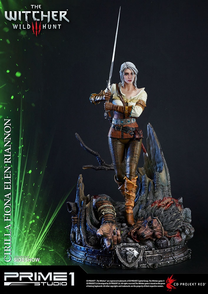 The Witcher 3: Wild Hunt Ciri of Cintra Statues  Collector Edition (Prototype Shown) View 12