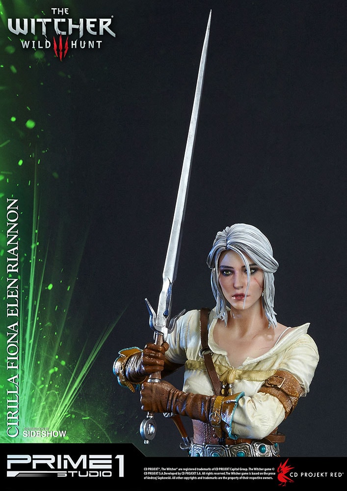 The Witcher 3: Wild Hunt Ciri of Cintra Statues  Collector Edition (Prototype Shown) View 13