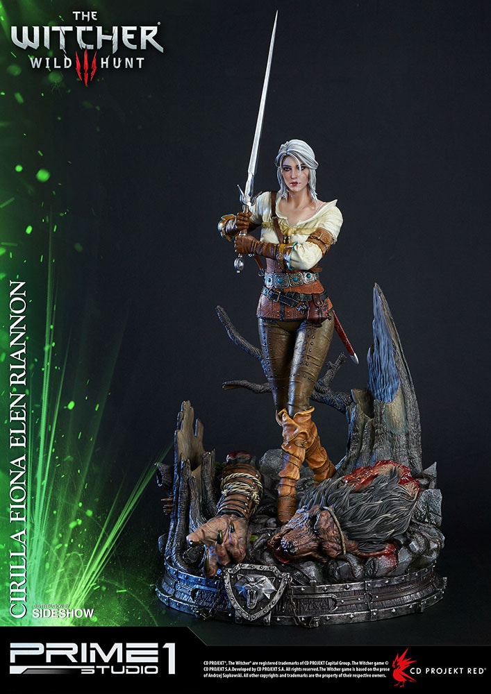 The Witcher 3: Wild Hunt Ciri of Cintra Statues  Collector Edition (Prototype Shown) View 15
