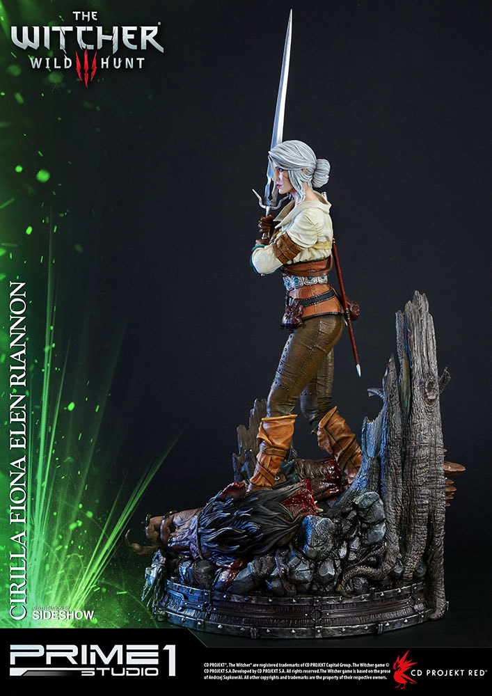 The Witcher 3: Wild Hunt Ciri of Cintra Statues  Collector Edition (Prototype Shown) View 16