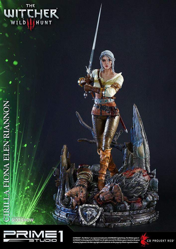 The Witcher 3: Wild Hunt Ciri of Cintra Statues  Collector Edition (Prototype Shown) View 25