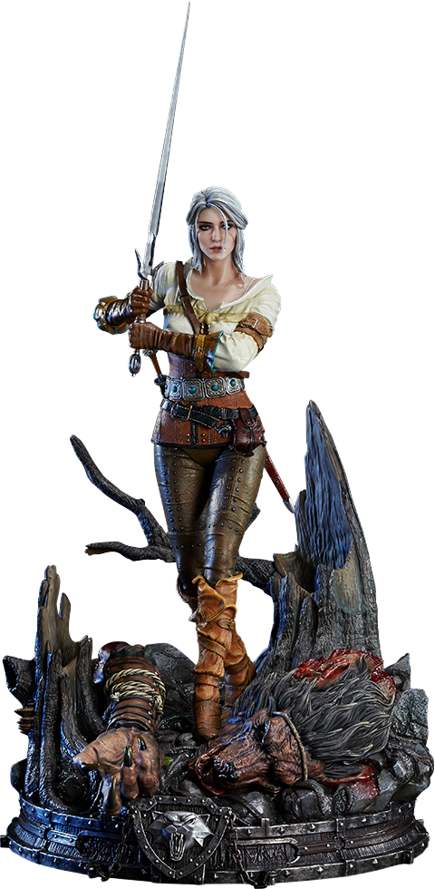 The Witcher 3: Wild Hunt Ciri of Cintra Statues  Collector Edition (Prototype Shown) View 31