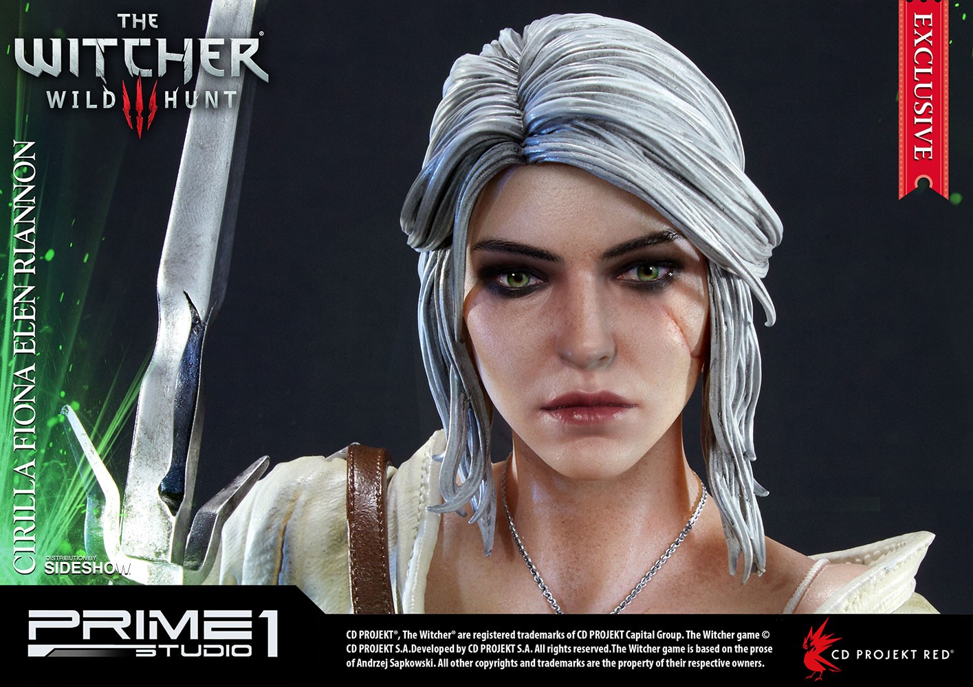 The Witcher 3: Wild Hunt Ciri of Cintra Statues  Exclusive Edition (Prototype Shown) View 4