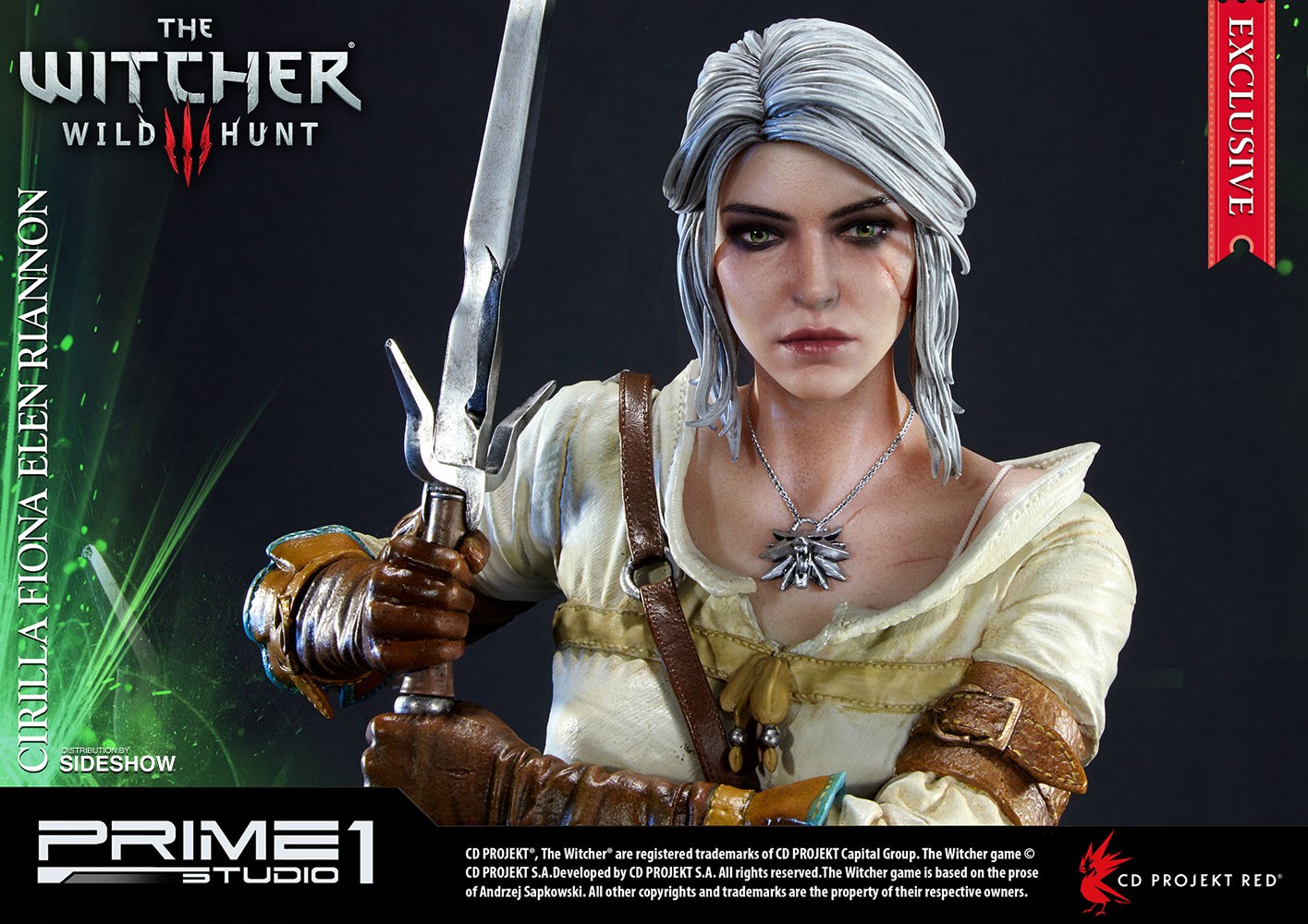 The Witcher 3: Wild Hunt Ciri of Cintra Statues  Exclusive Edition (Prototype Shown) View 5