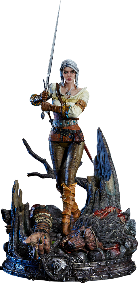 The Witcher 3: Wild Hunt Ciri of Cintra Statues  Exclusive Edition (Prototype Shown) View 37