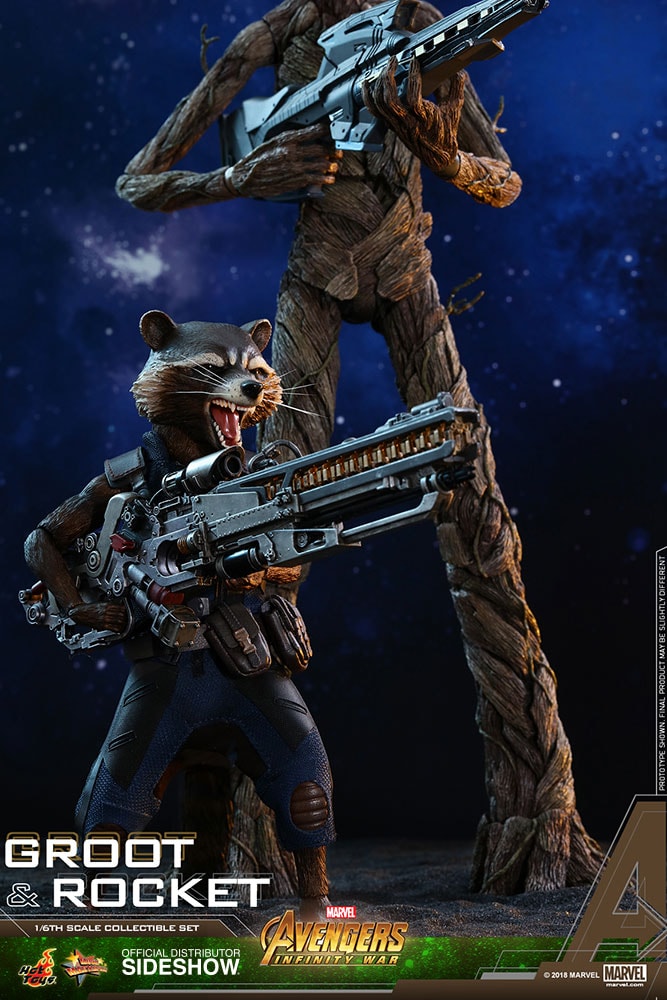 Groot and Rocket