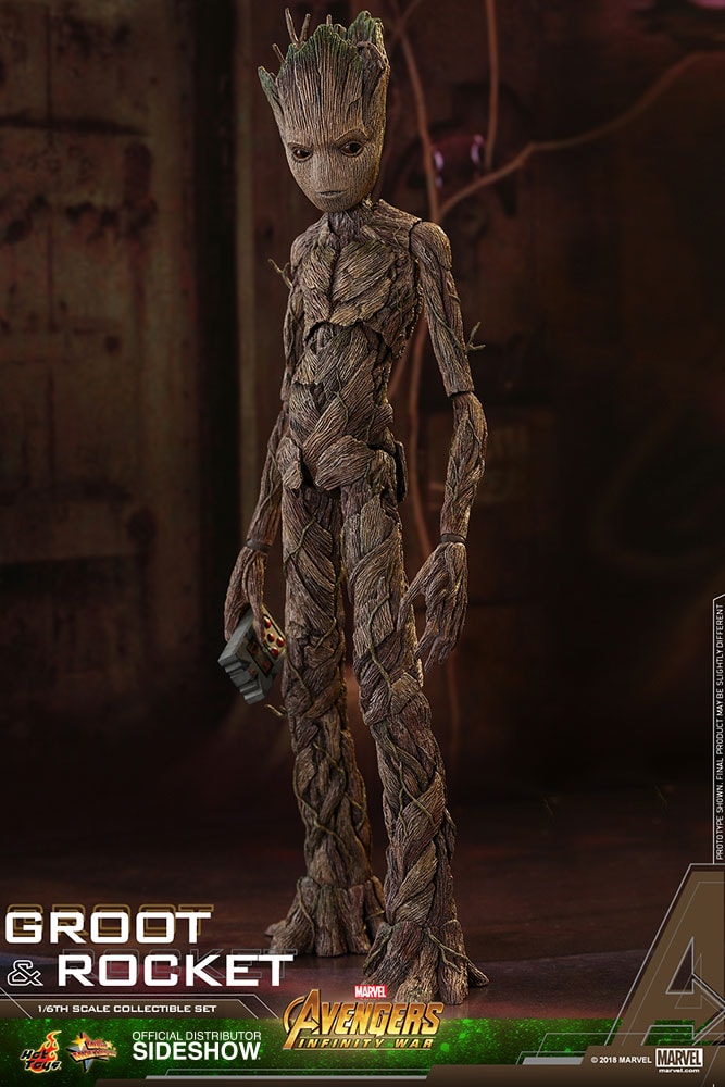 Groot and Rocket