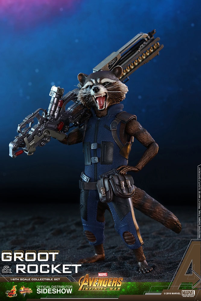 Groot and Rocket