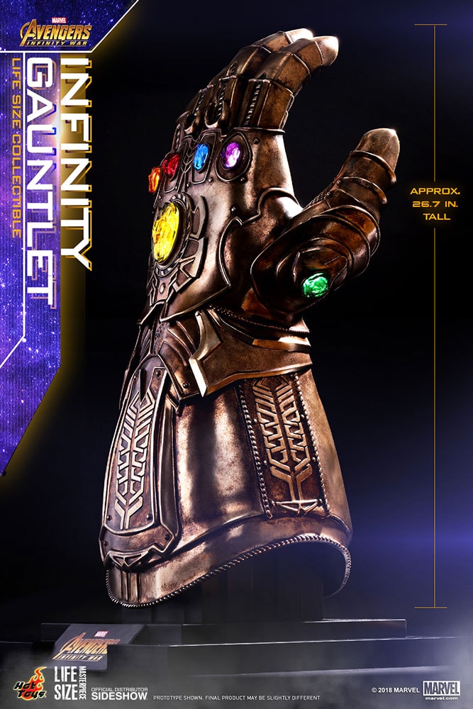Infinity gauntlet sales hot toys price