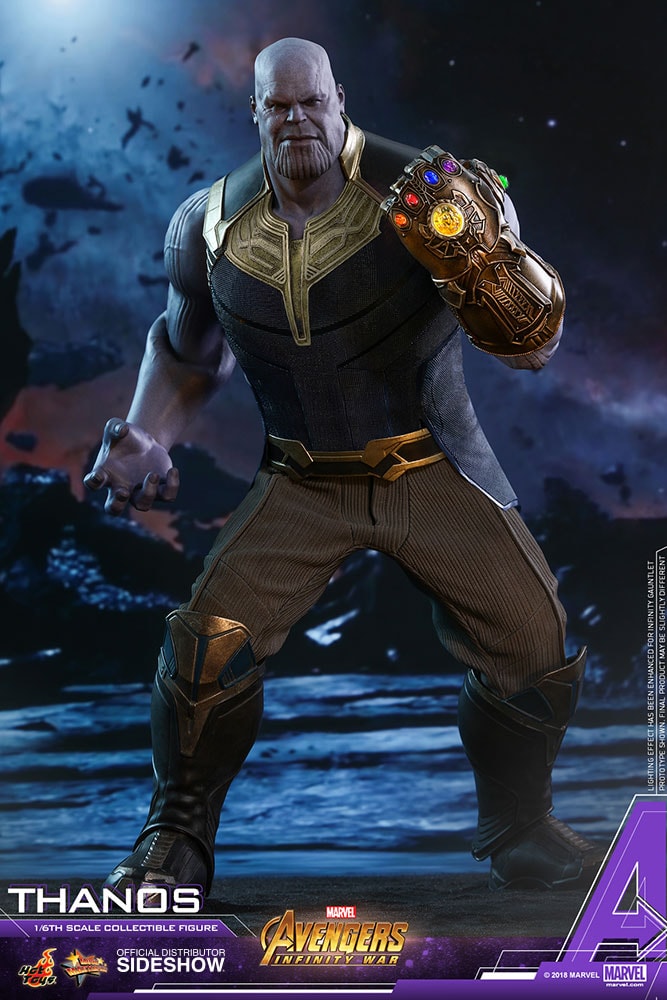 Thanos Infinity War Figure by Hot Toys Sideshow Collectibles