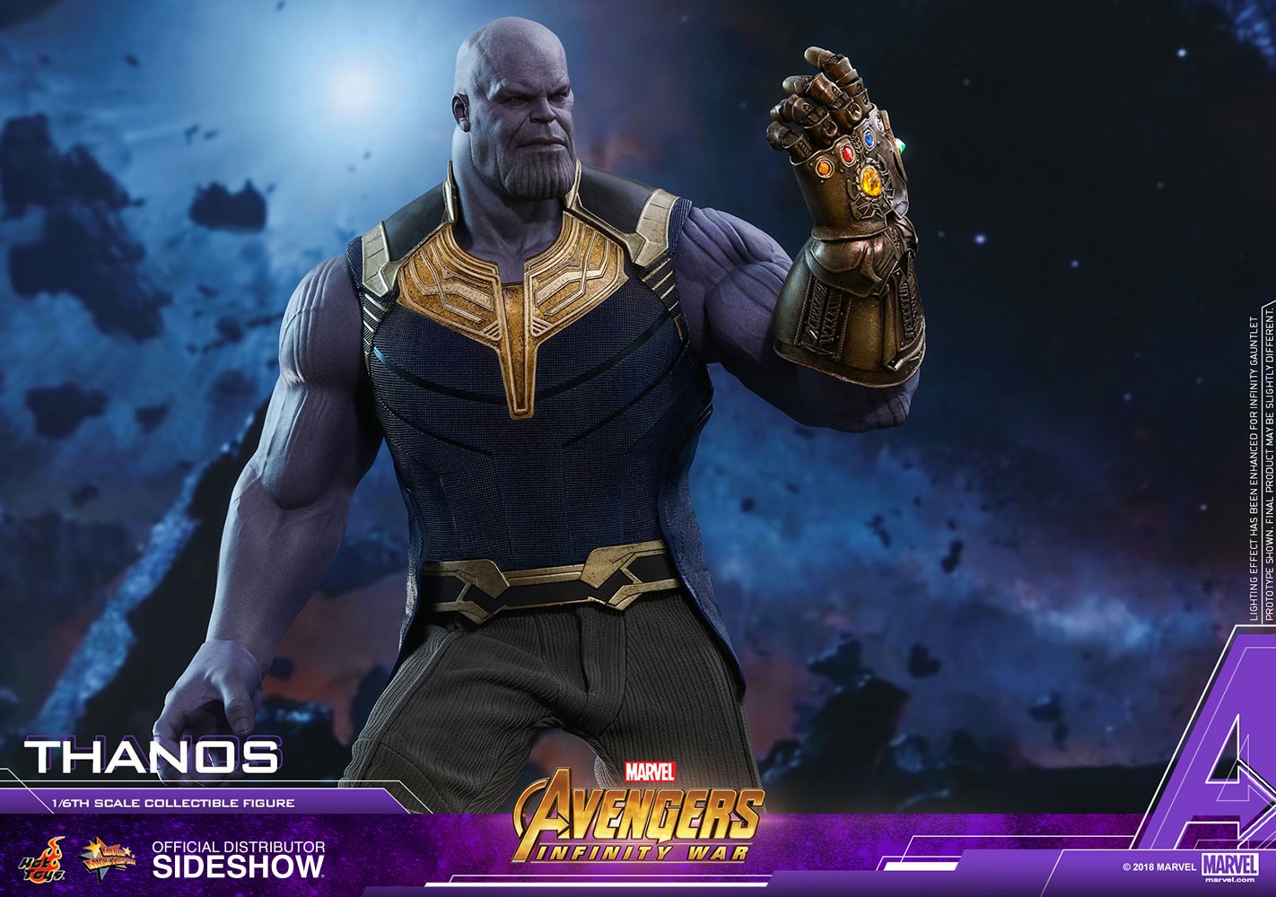 Thanos Infinity War Figure by Hot Toys Sideshow Collectibles