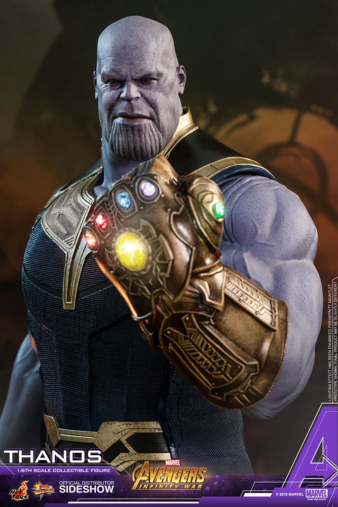 Thanos Infinity War Figure by Hot Toys Sideshow Collectibles
