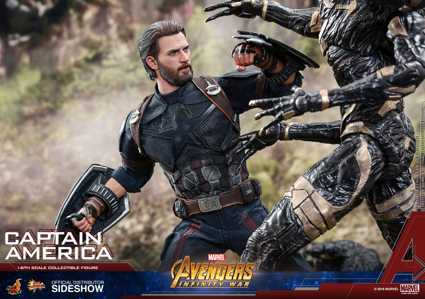 Marvel Captain America Sixth Scale Figure  Collector Edition (Prototype Shown) View 7