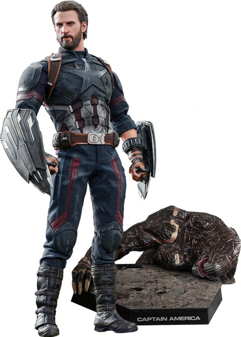 Hot toys infinity war captain top america movie promo