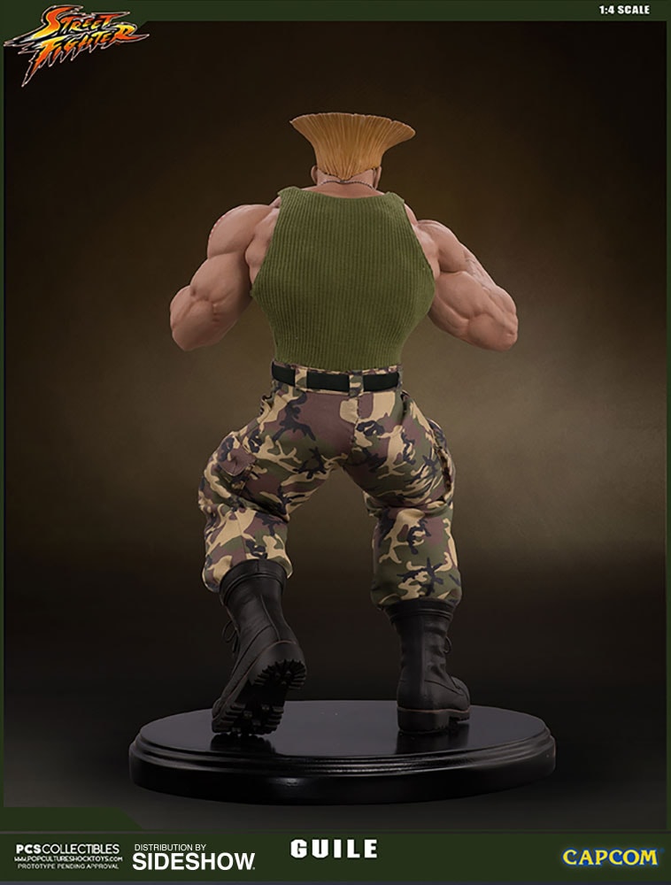 Street Fighter Guile Statues Coming From PCS Toys - The Toyark - News