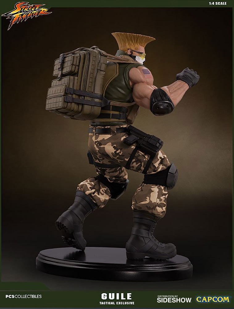 Street Fighter Guile Statues Coming From PCS Toys - The Toyark - News
