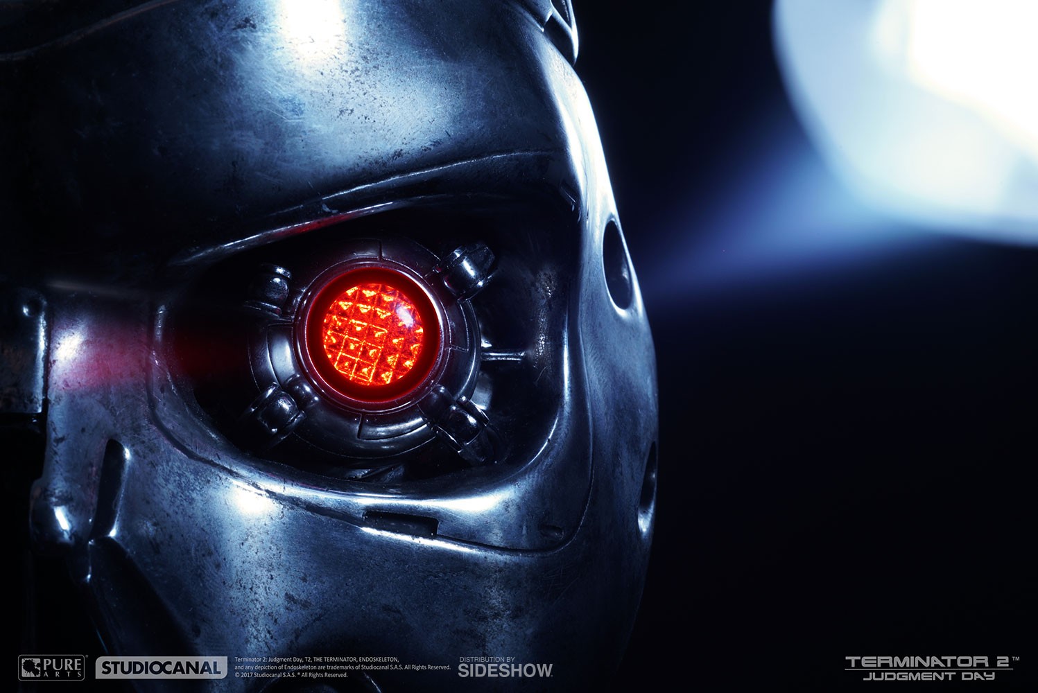 Terminator T-800 Endoskeleton Life-Size Bust  (Prototype Shown) View 6