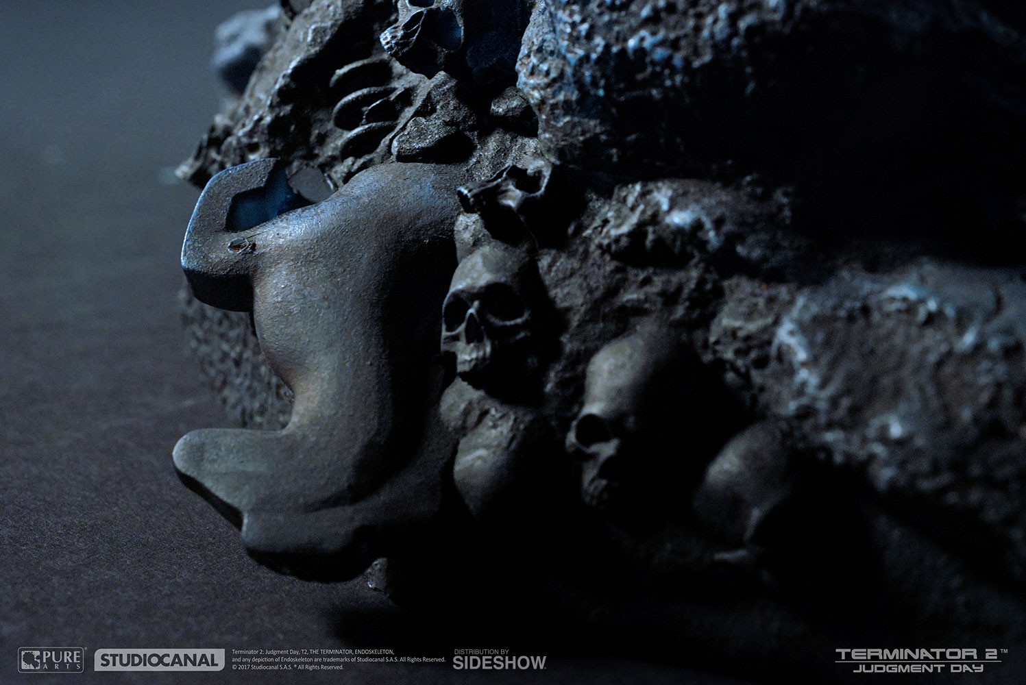 Terminator T-800 Endoskeleton Life-Size Bust  (Prototype Shown) View 8