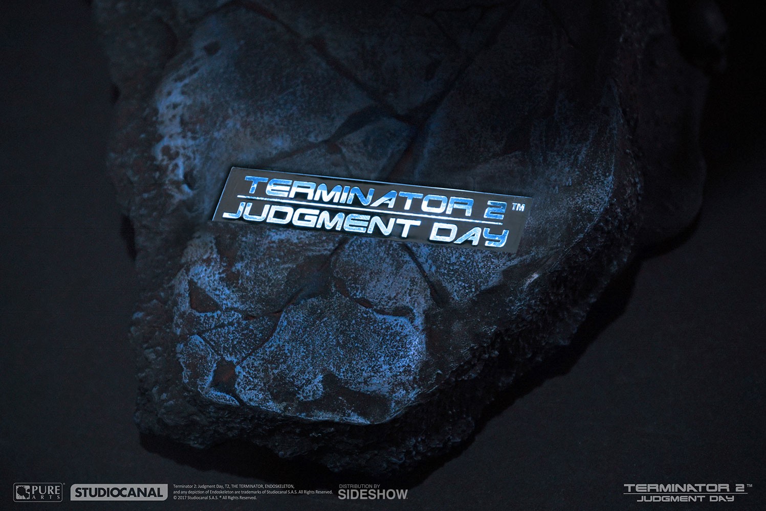 Terminator T-800 Endoskeleton Life-Size Bust  (Prototype Shown) View 14