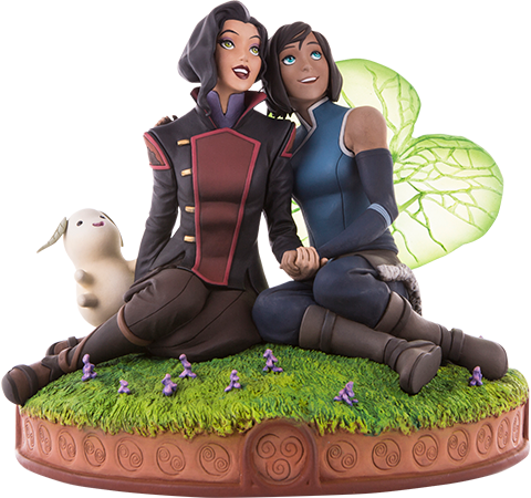 The Legend of Korra Korra and Asami in the Spirit World Statues  (Prototype Shown) View 20