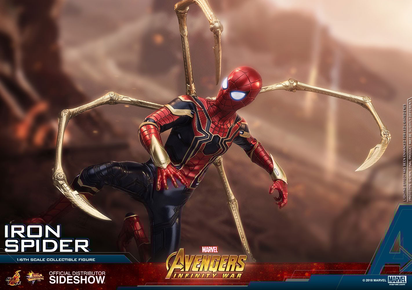 Sideshow iron spiderman discount