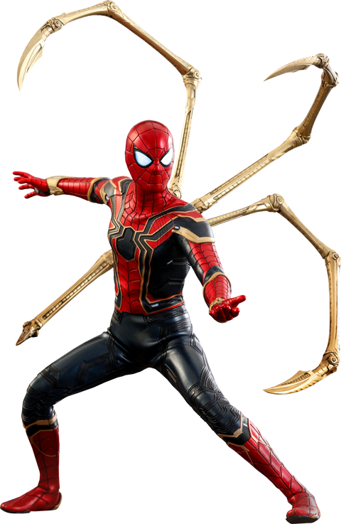 Spider man infinity 2025 war hot toys
