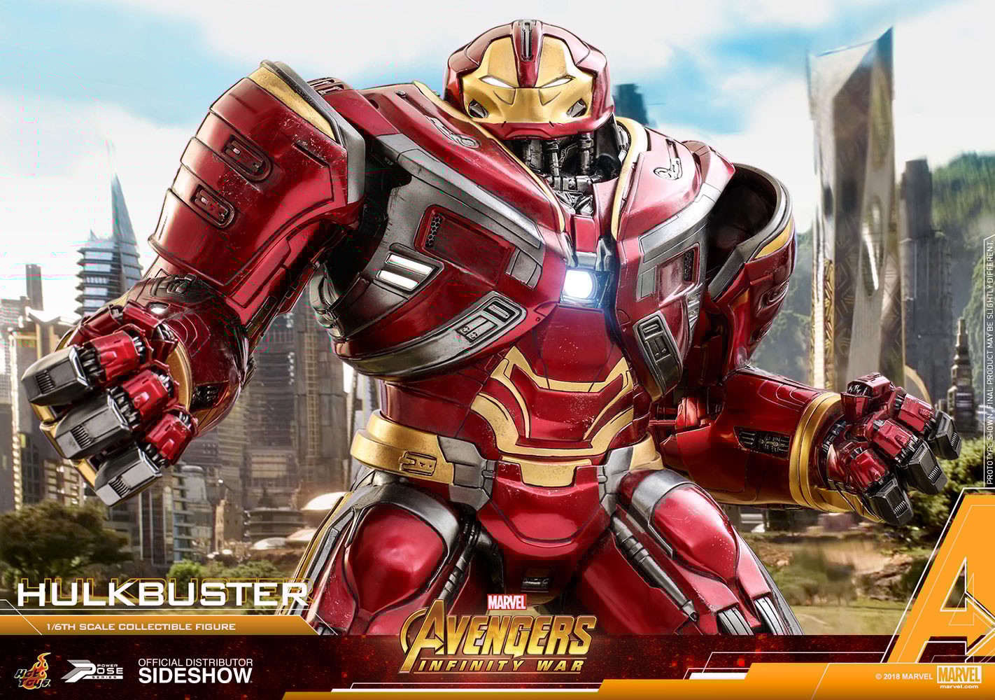 Infinity war sales hulkbuster hot toys