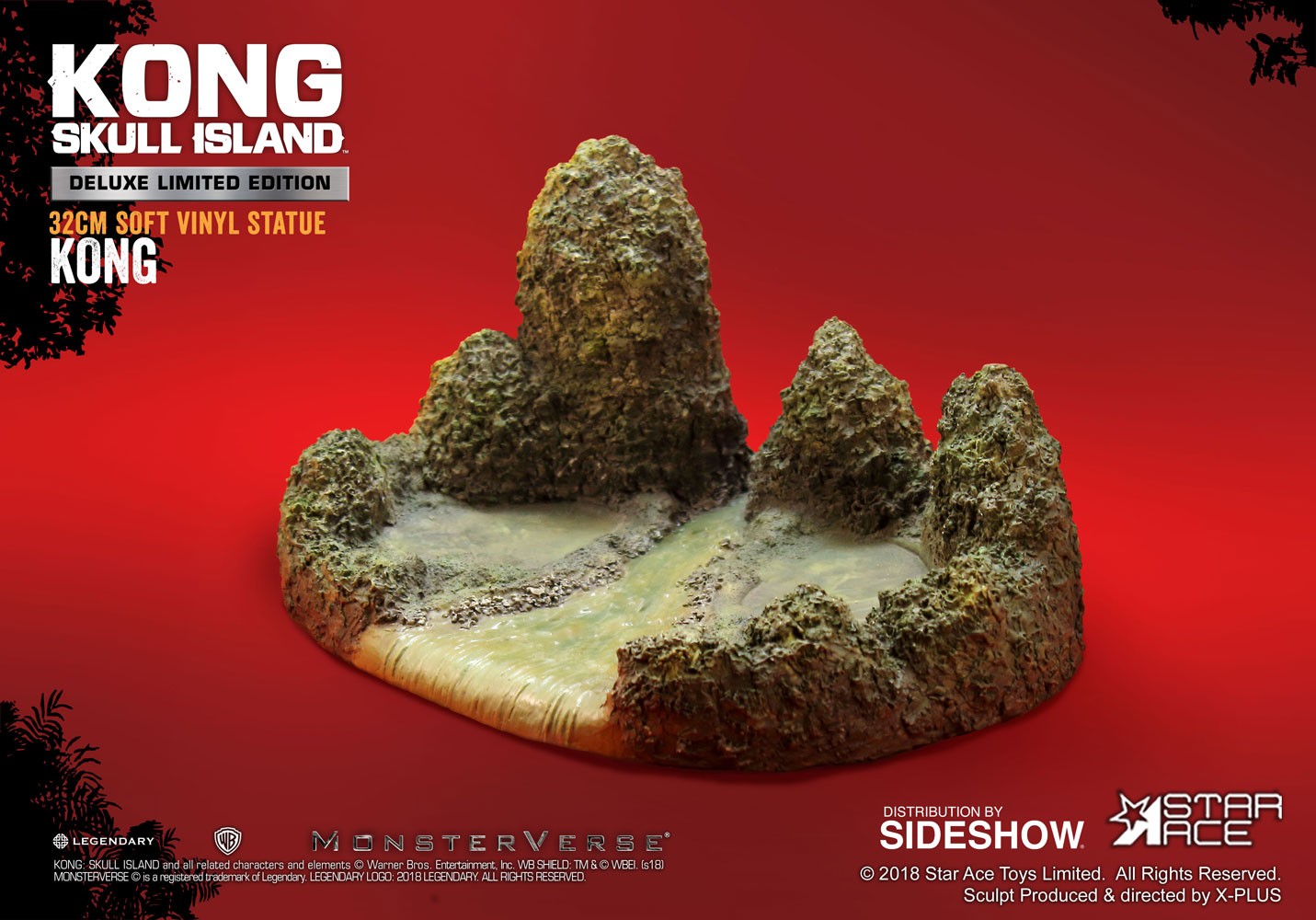 Kong: Skull Island Kong Deluxe Vinyl Statue  (Prototype Shown) View 3