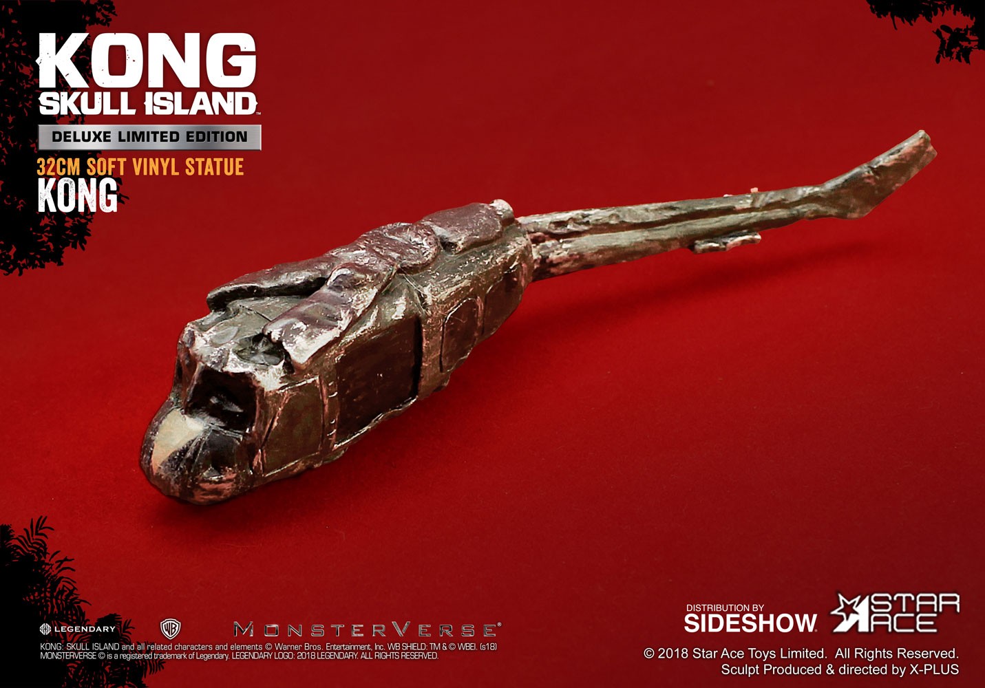 Kong: Skull Island Kong Deluxe Vinyl Statue  (Prototype Shown) View 8