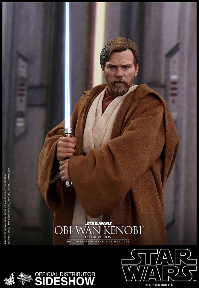 アメコミ STAR WARS OBI WAN KENOBI DELUXE VERSION Obi Wan Revenge of the Sith Figure by Hot Toys | Sideshow