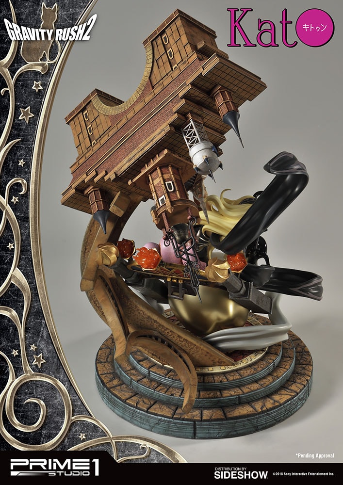 Gravity rush statue top