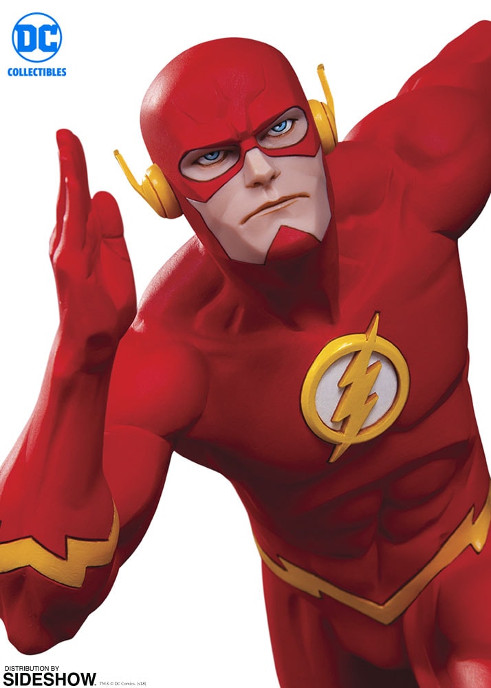 DC Comics The Flash Statue by DC Collectibles | Sideshow Collectibles
