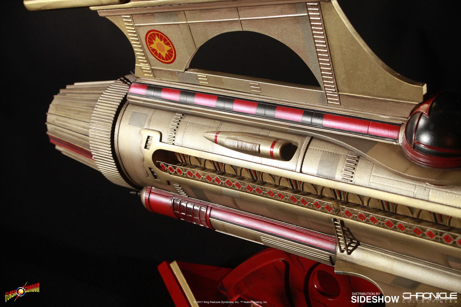 Flash Gordon War Rocket Ajax Scaled Replica  (Prototype Shown) View 8