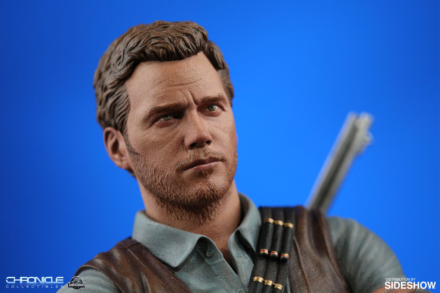 Jurassic World Owen and Blue Statues  (Prototype Shown) View 8