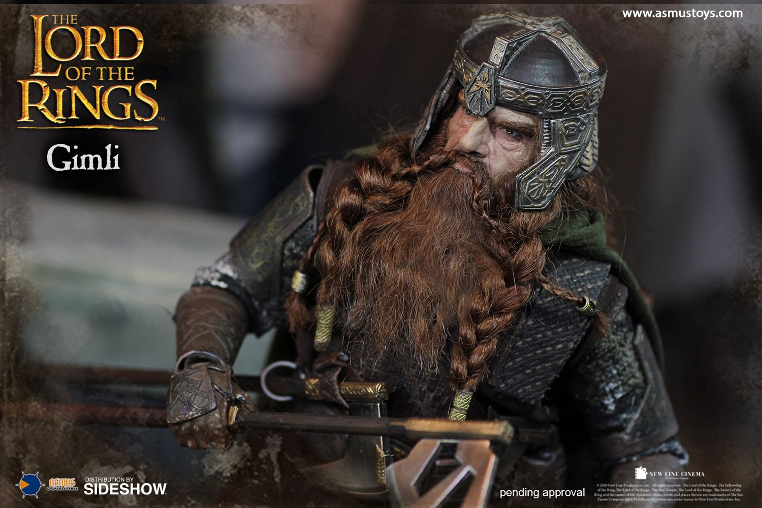 The Lord of the Rings Gimli Sixth Scale Figure  (Prototype Shown) View 6