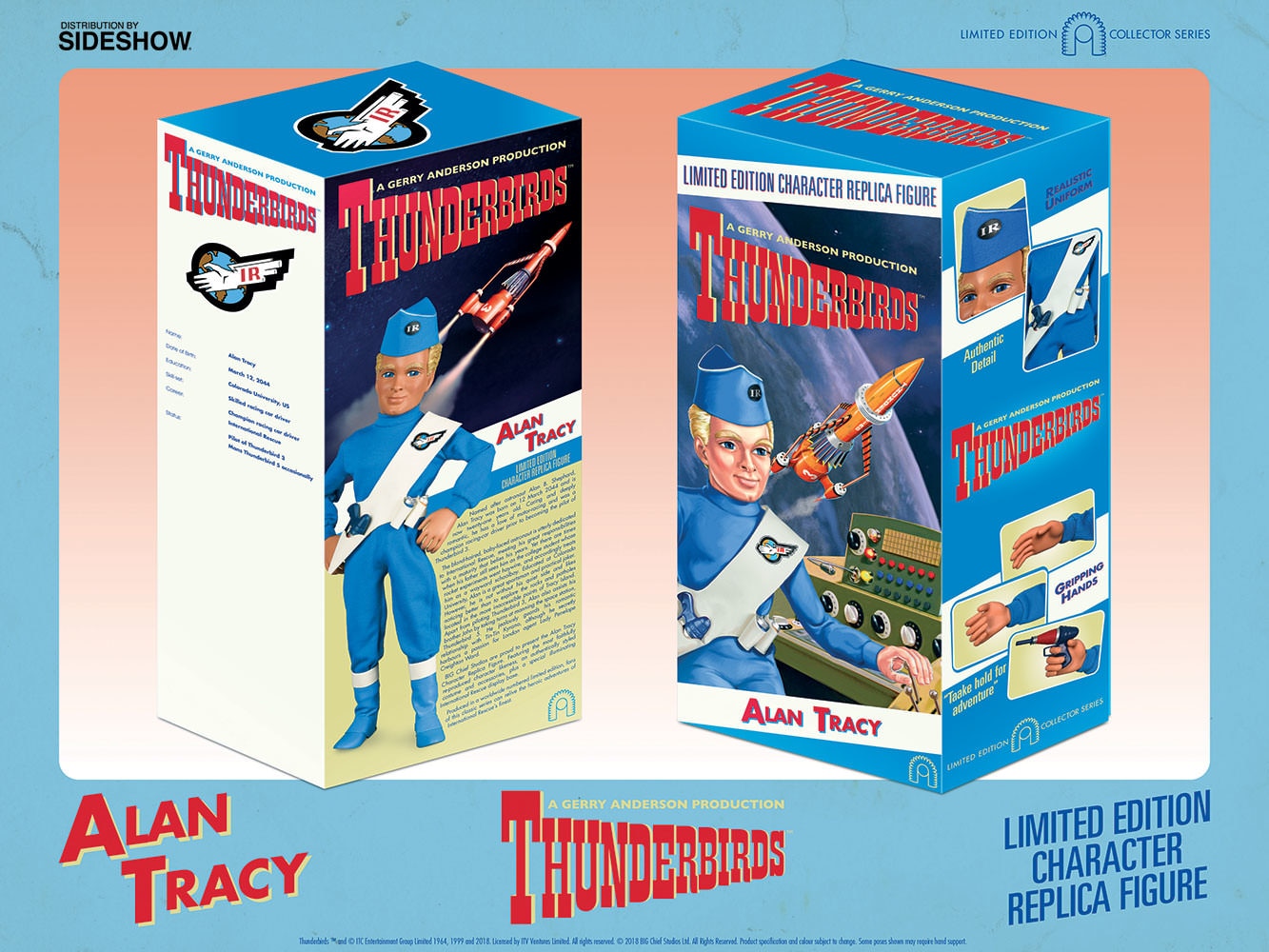 Thunderbirds Alan Tracy Sixth Scale Figure by BIG Chief Stud