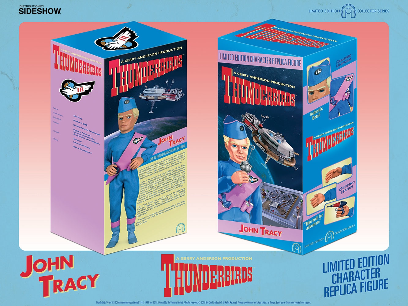 Thunderbirds John Tracy Sixth Scale Figure by BIG Chief Stud